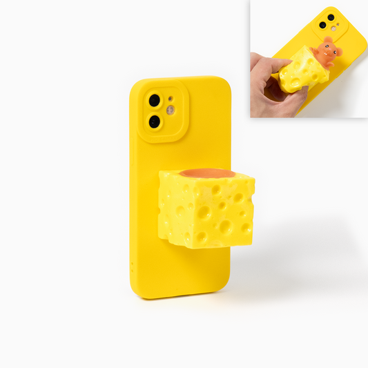 Cheese Mouse Squishy Phone Case